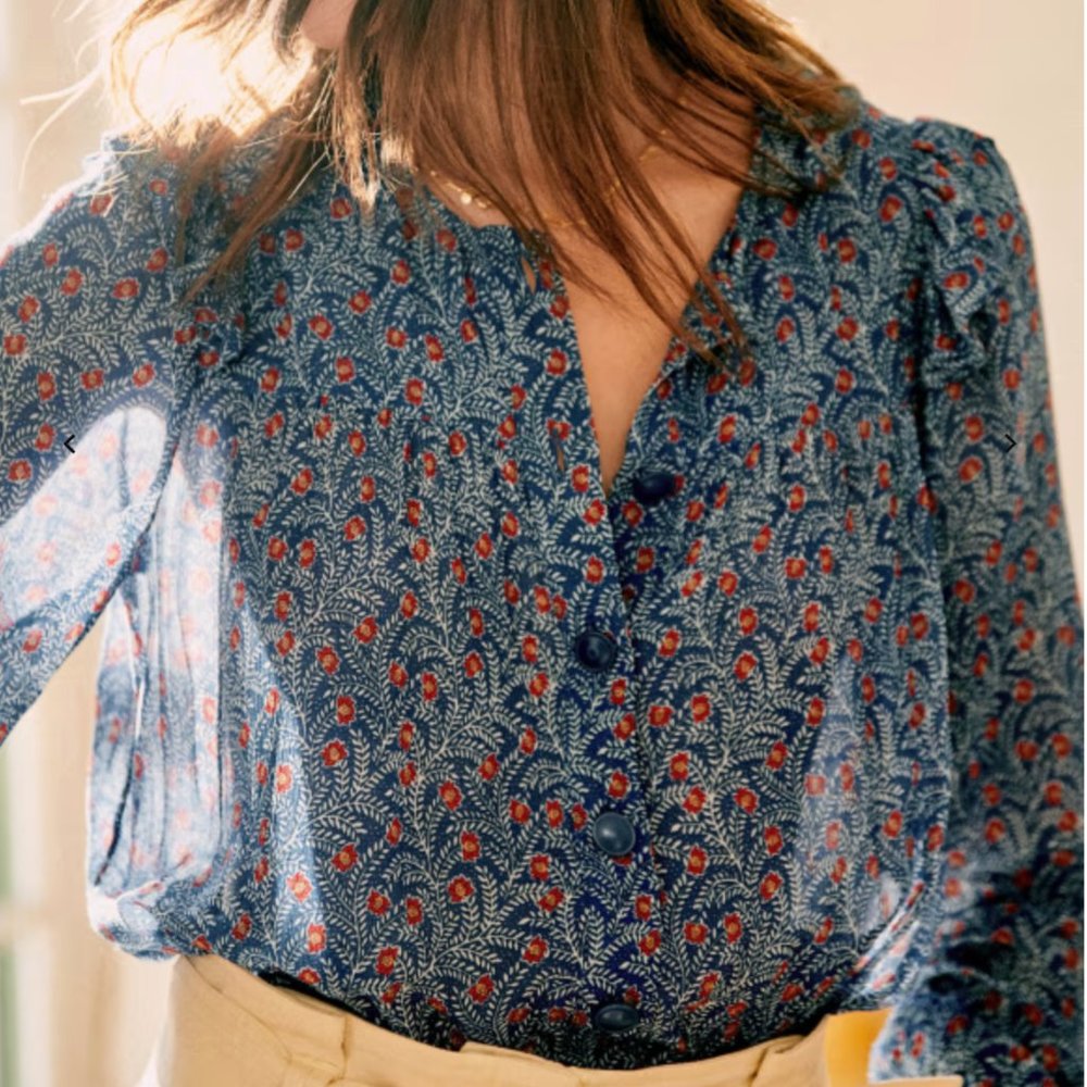 Sézane LORENA SHIRT  Printed Palermo
